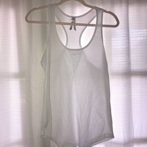 WORKOUT tank - White